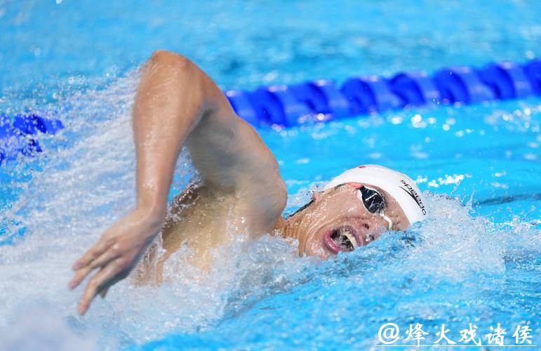 全运会男子4x200米自由泳接力 山东队夺冠